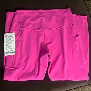 Lululemon align leggings Sonic Pink NWT
